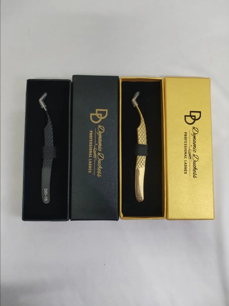 Penseta profesionala extensii gene DD-18 | DDLash