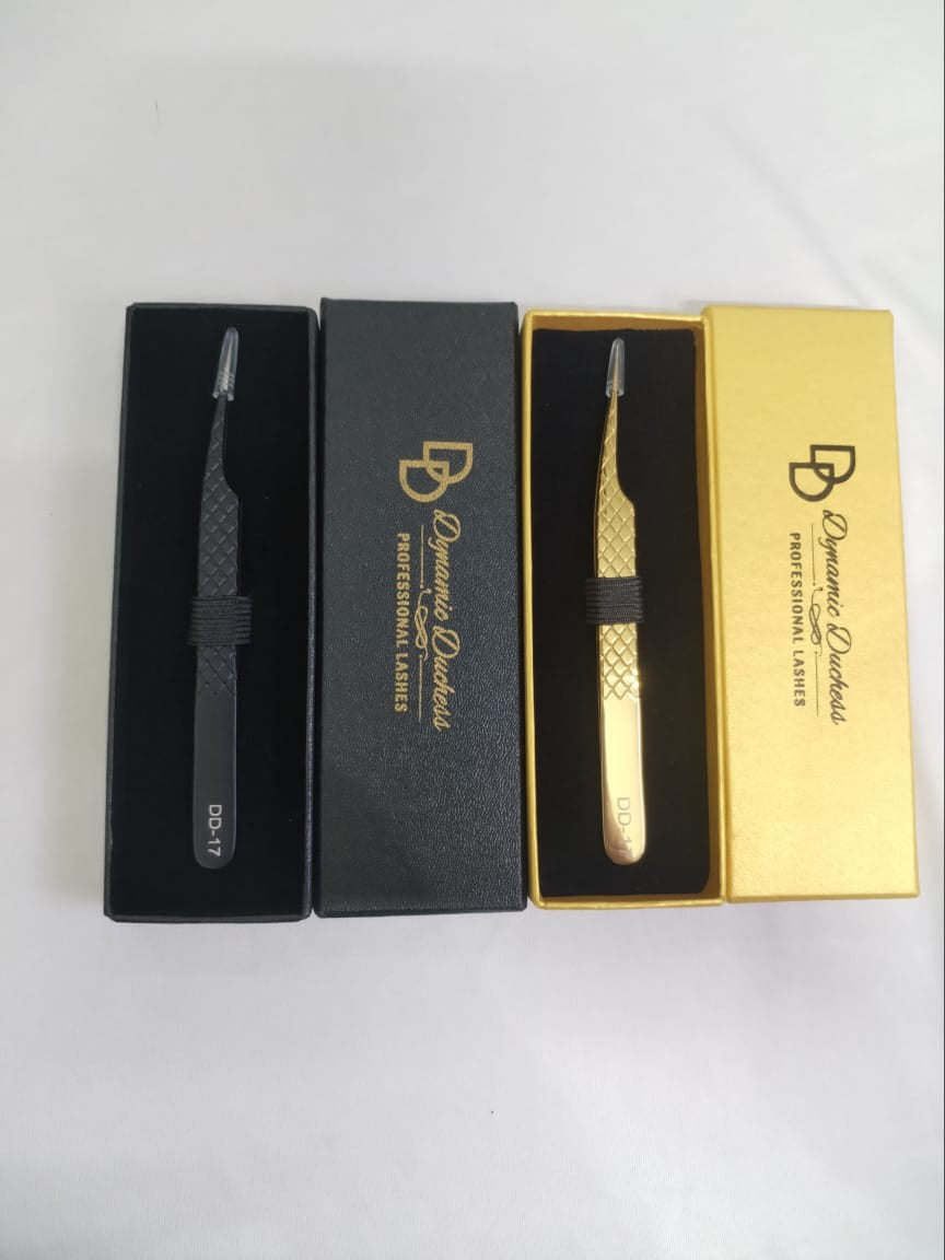 Penseta profesionala extensii gene DD-17 | DDLash