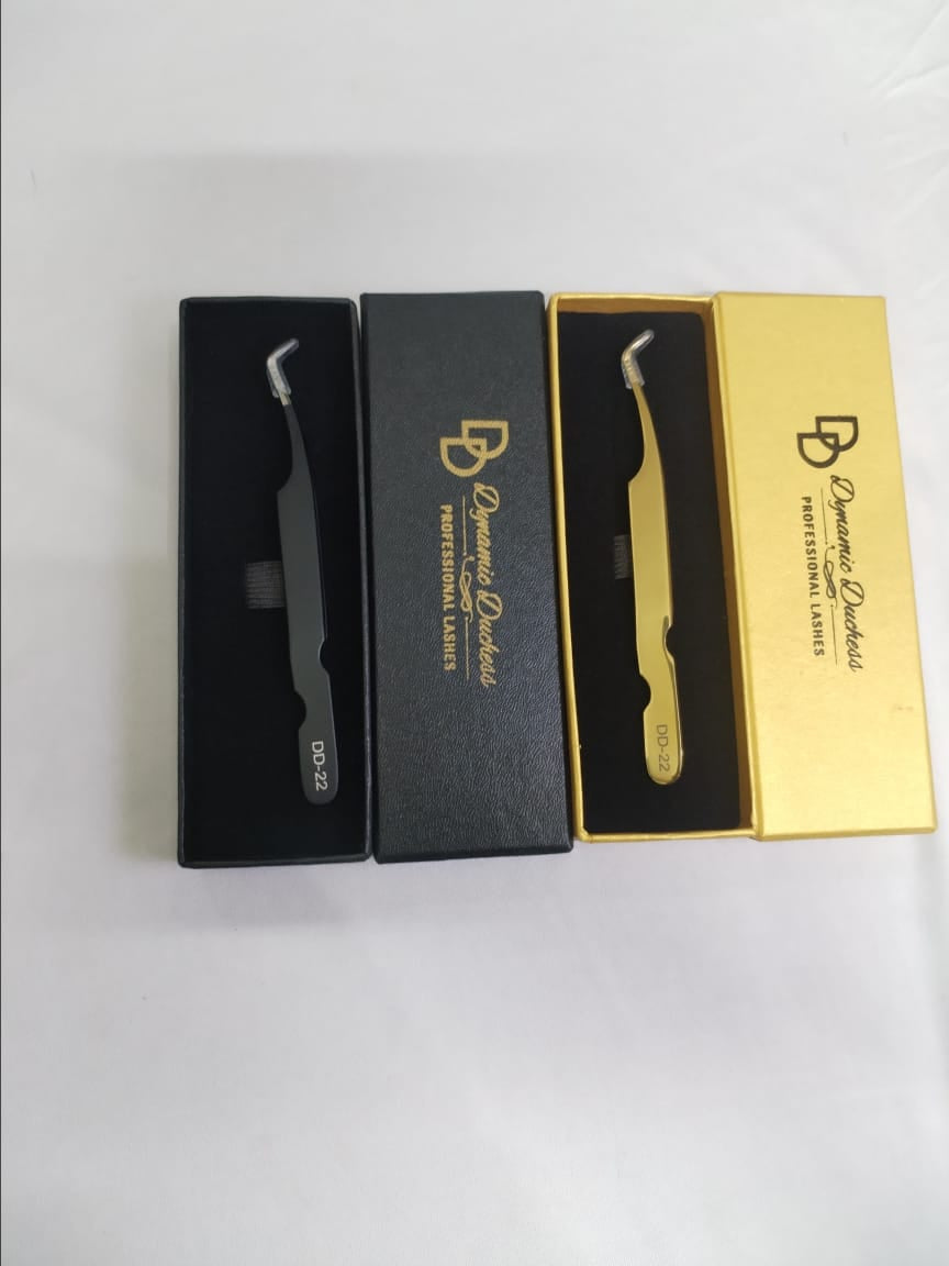 Penseta profesionala extensii gene DD-22 | DDLash