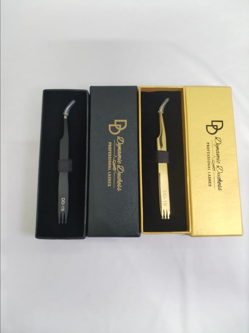 Penseta profesionala extensii gene DD-19 | DDLash
